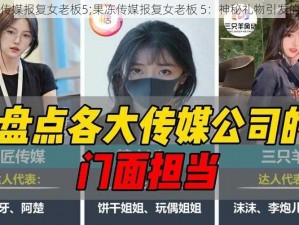 果冻传媒报复女老板5;果冻传媒报复女老板 5：神秘礼物引发的危机