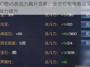 天魔幻想v5版战力飙升攻略：全方位指南教你实现最大化战力提升