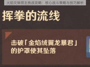 火焰灾祸领主挑战攻略：核心战斗策略与技巧解析