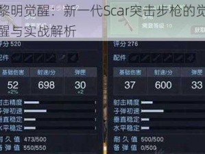 黎明觉醒：新一代Scar突击步枪的觉醒与实战解析