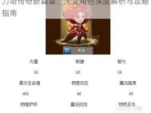 刀塔传奇新篇章：火女角色深度解析与攻略指南