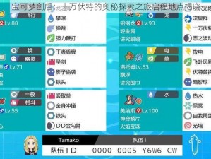宝可梦剑盾：十万伏特的奥秘探索之旅启程地点揭晓