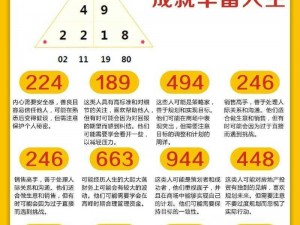 生命密码组合数字解读终极指南：揭秘数字背后的深层含义与生命奥秘