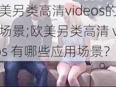 欧美另类高清videos的应用场景;欧美另类高清 videos 有哪些应用场景？