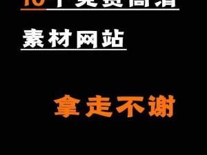 网站免费高清素材软件，下载安装即下即用