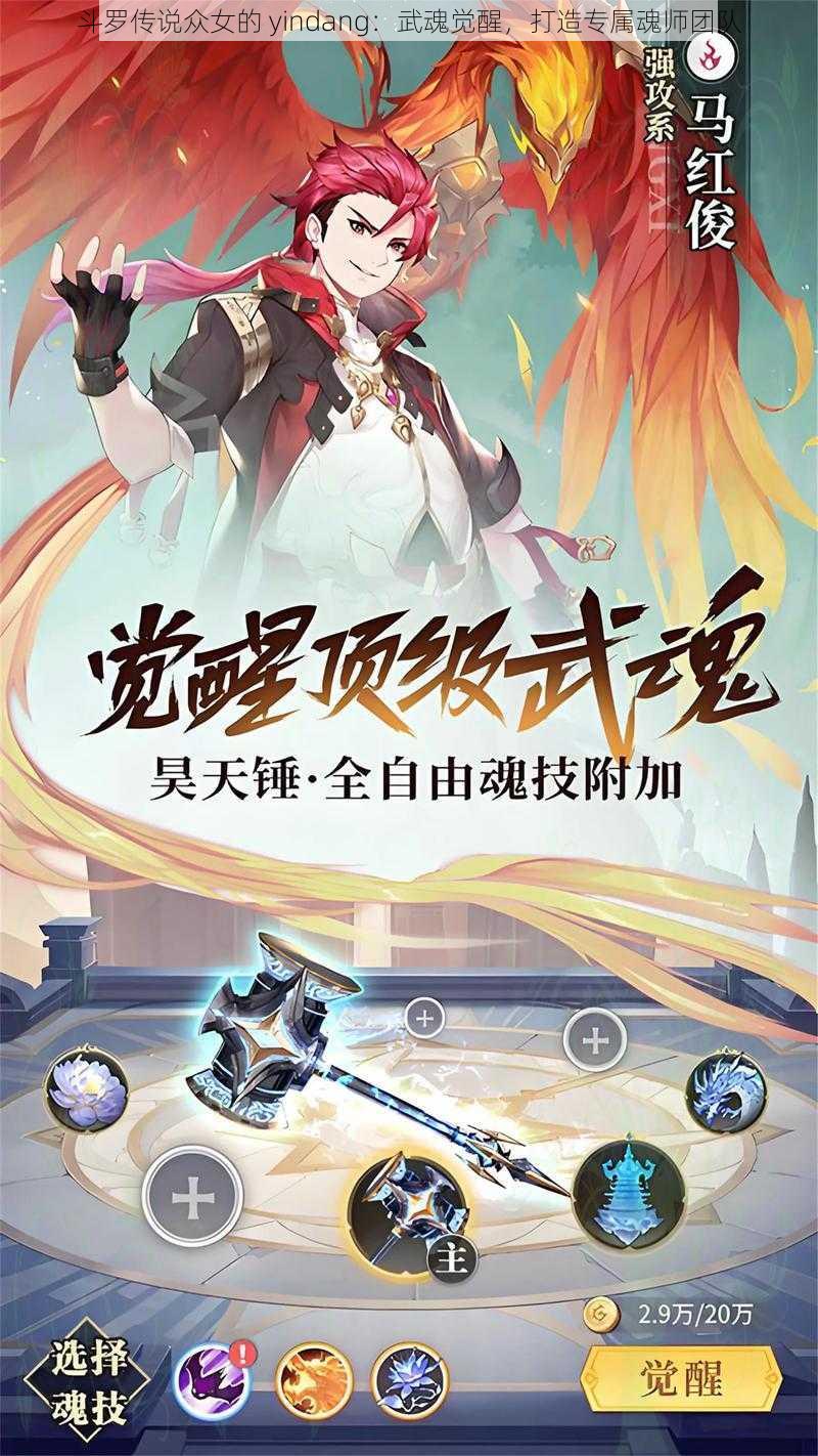 斗罗传说众女的 yindang：武魂觉醒，打造专属魂师团队