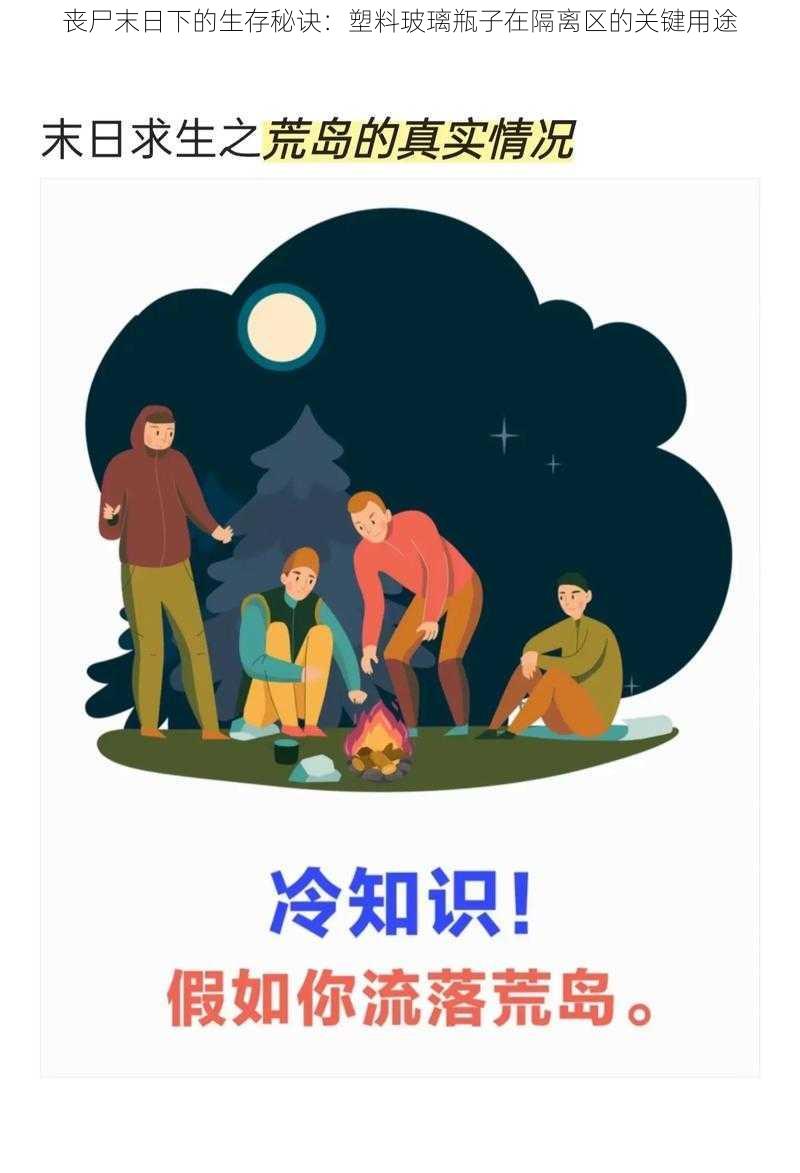 丧尸末日下的生存秘诀：塑料玻璃瓶子在隔离区的关键用途