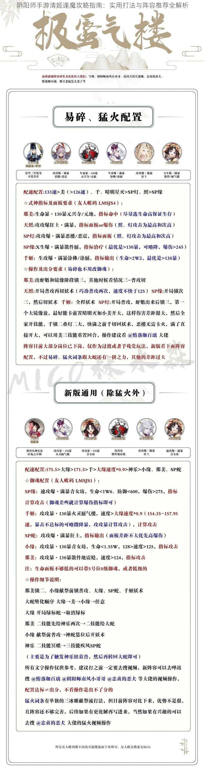 阴阳师手游清姬逢魔攻略指南：实用打法与阵容推荐全解析