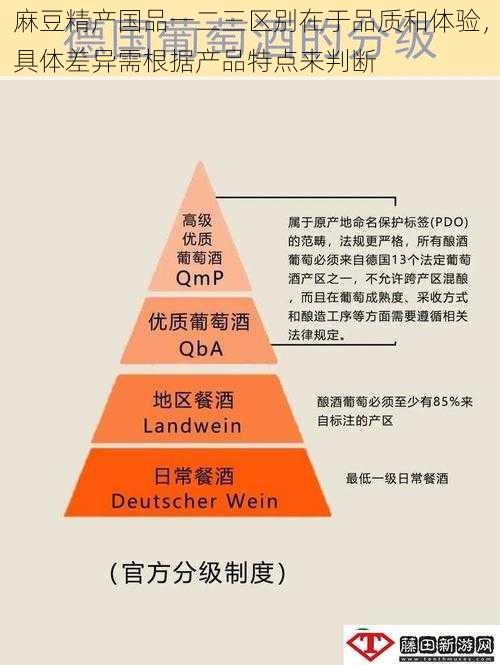 麻豆精产国品一二三区别在于品质和体验，具体差异需根据产品特点来判断