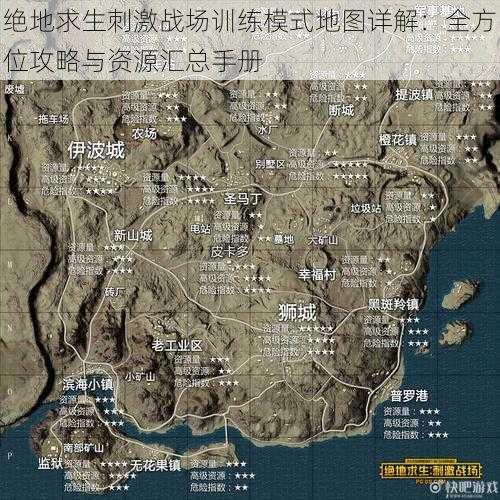 绝地求生刺激战场训练模式地图详解：全方位攻略与资源汇总手册