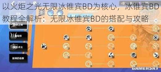 以火炬之光无限冰锥宾BD为核心，冰锥宾BD教程全解析：无限冰锥宾BD的搭配与攻略