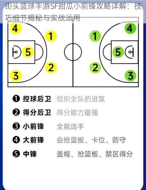 街头篮球手游SF甜瓜小前锋攻略详解：技巧细节揭秘与实战运用