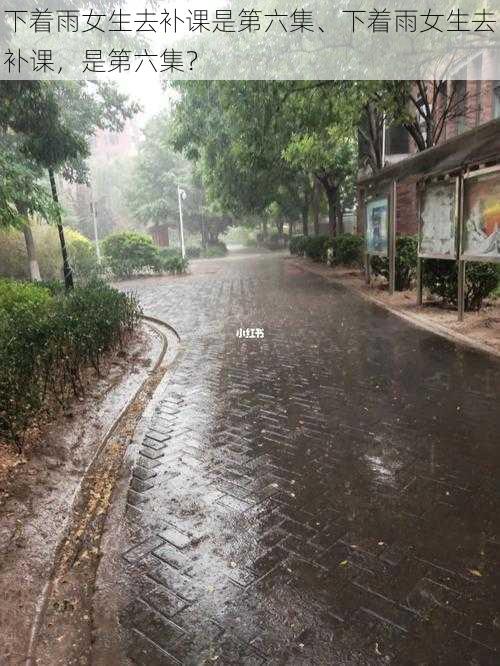 下着雨女生去补课是第六集、下着雨女生去补课，是第六集？