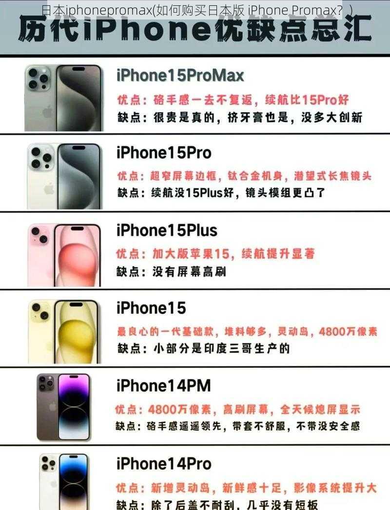 日本iphonepromax(如何购买日本版 iPhone Promax？)