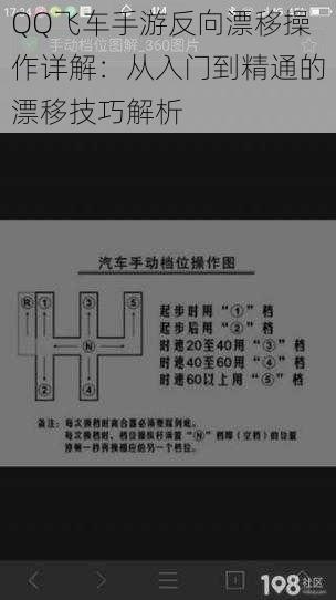 QQ飞车手游反向漂移操作详解：从入门到精通的漂移技巧解析