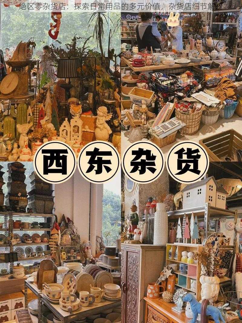 绝区零杂货店：探索日常用品的多元价值，杂货店细节解析