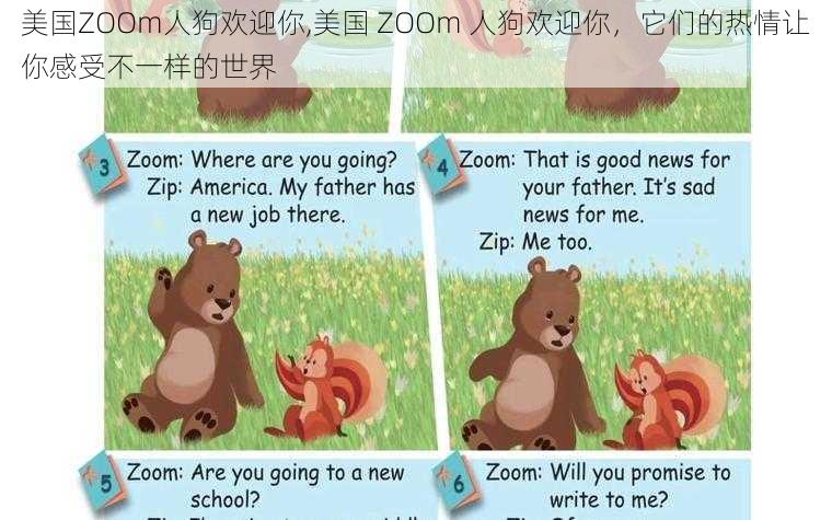 美国ZOOm人狗欢迎你,美国 ZOOm 人狗欢迎你，它们的热情让你感受不一样的世界