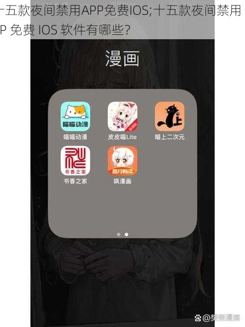 十五款夜间禁用APP免费IOS;十五款夜间禁用 APP 免费 IOS 软件有哪些？