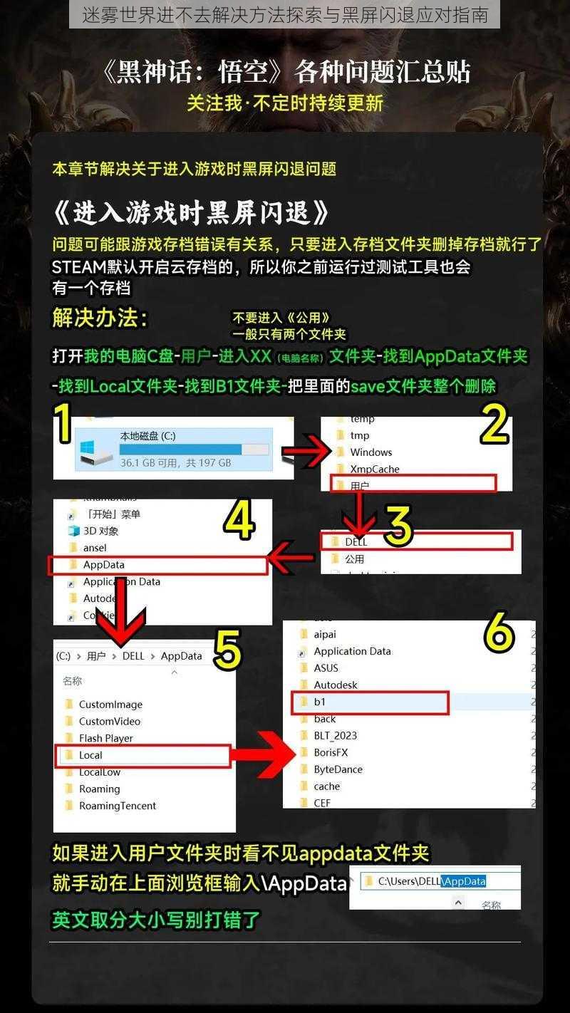 迷雾世界进不去解决方法探索与黑屏闪退应对指南