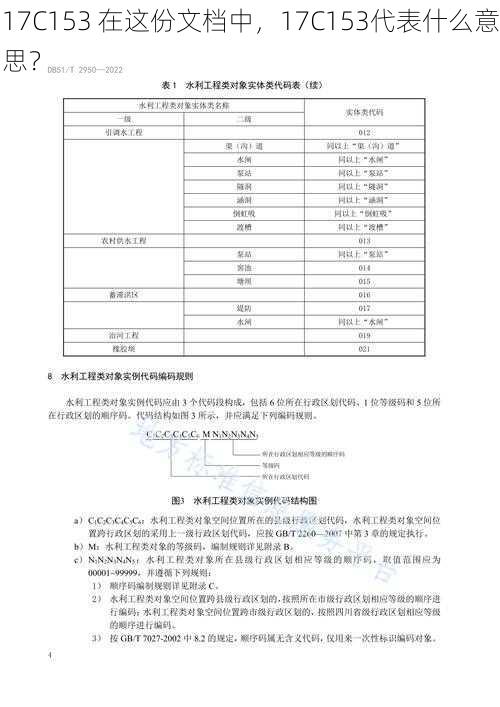 17C153 在这份文档中，17C153代表什么意思？