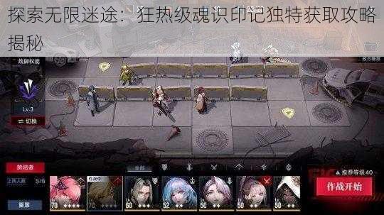 探索无限迷途：狂热级魂识印记独特获取攻略揭秘