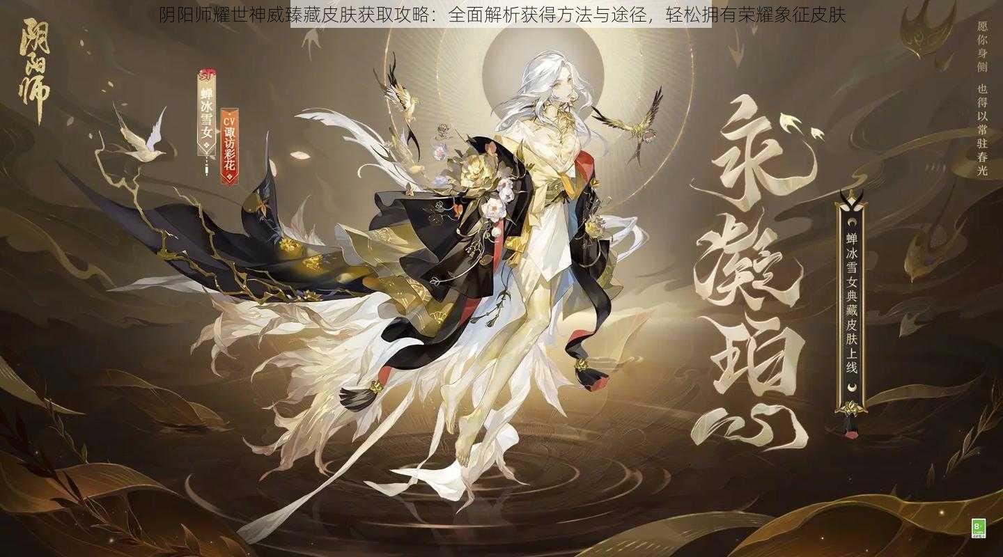 阴阳师耀世神威臻藏皮肤获取攻略：全面解析获得方法与途径，轻松拥有荣耀象征皮肤